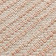 Rug Duburi Pale terracotta & Natural white, 100% Cotton | URBANARA Cotton Rugs