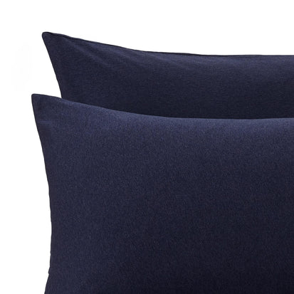 Darkblue melange Sabugal Bettdeckenbezug | Home & Living inspiration | URBANARA