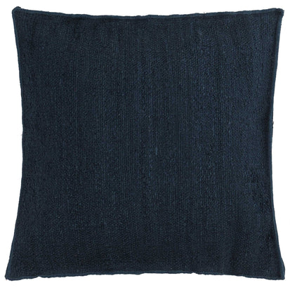 Bodenkissen Silani Blau, 90% Jute & 10% Baumwolle