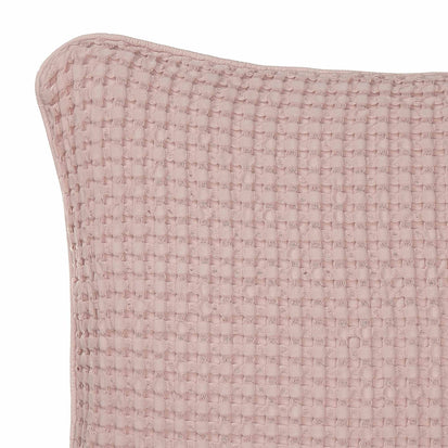 Veiros cushion cover, powder pink, 100% cotton | URBANARA cushion covers